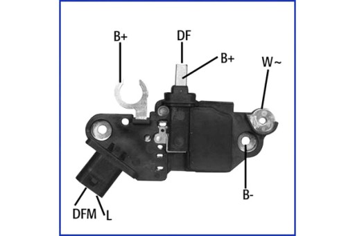 130595 - РЕГУЛЯТОР НАПРЯЖЕНИЯ HITACHI OPEL ASTRA G