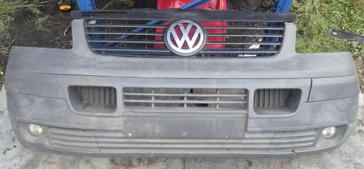 VW T5 Frontstoßstange vorne Transporter schwarzer grau struktura