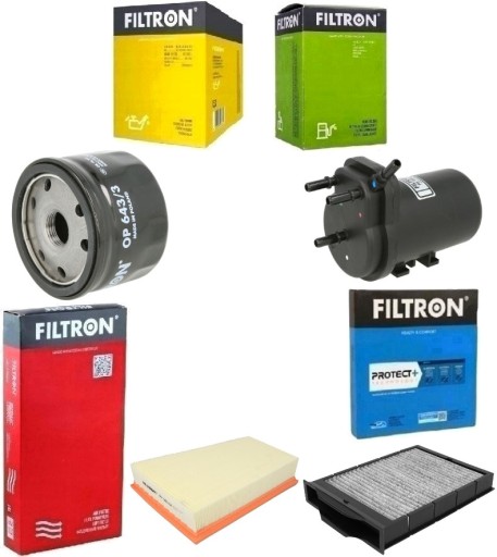 OP643/3 - НАБІР ФІЛЬТРІВ FILTRON MEGANE II 1.5 DCI 2002-10