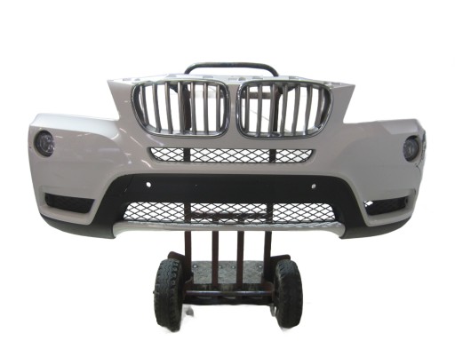 BMW X3 F25 front bumper front A300 ALPINWEISS 3 before LIFT 7210451 BIALY