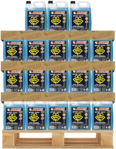 DORIS WINTER WASHER FLUID -22C PALLET 5L x 124 ETHANOL