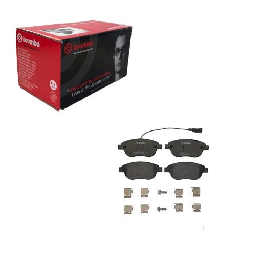 23 087 - Гальмівні колодки BREMBO P23087