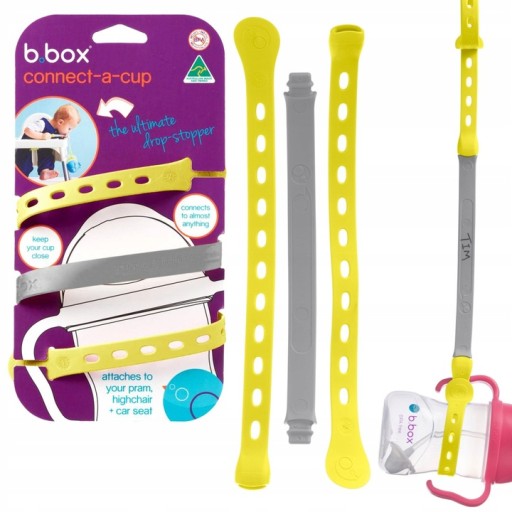 Шнурок для пляшки з водою B.Box Lemon Sherbet BB00603, жовтий