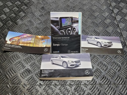 KSIAZKA SERWISOWA INSTRUKCJA ANGIELSKA KOMBI MERCEDES W213 S213 E