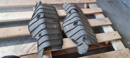 A6 C8 4K Blende Abdeckung heck hinten des Querlenkers links rechts 2X 4K0505415B 4K0505416B