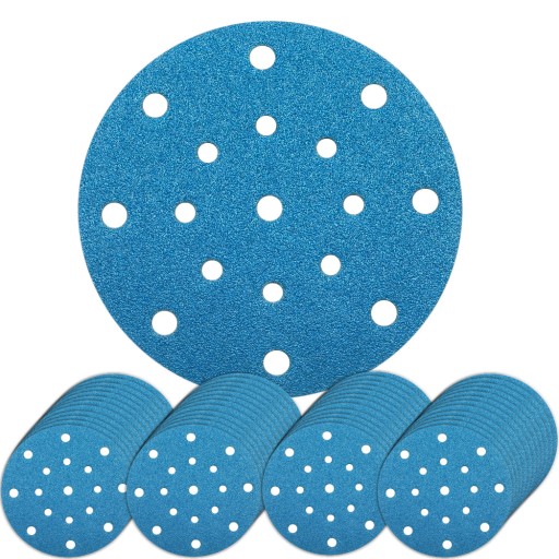 Абразивний диск Deerfos велкро отвори 17h 150mm P180