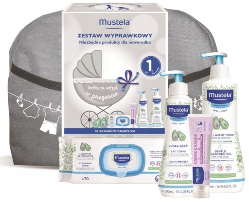 Сумка-візок MUSTELA LAYET SET