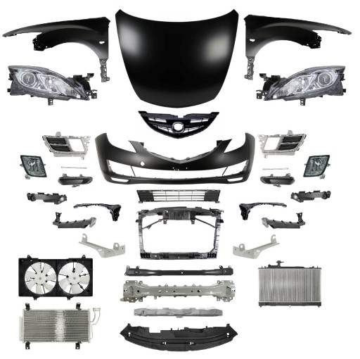 GS1D53110A - MAZDA 6 07-12 РЕМІНЬ БАМПЕР КАПОТ КРИЛО ФАРА