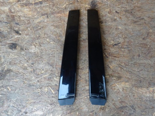 8D0853289G/8D0853290G - AUDI RS4 S4 A4 B5 планки стійки BLACK PIANO KPL