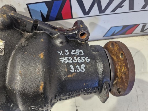 7523656 BMW X3 E83 Différentiel Différentiel Avant Avant 3.38