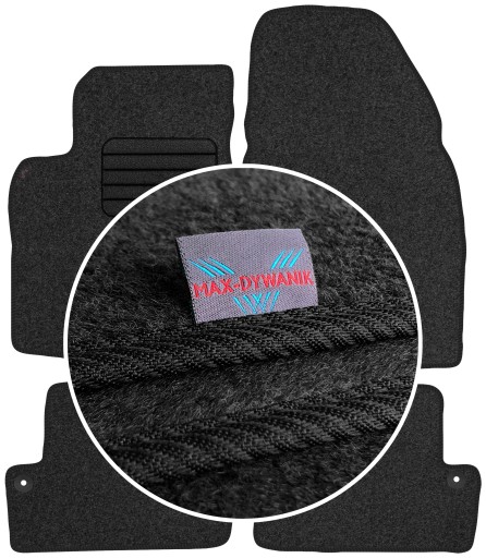 Volvo S60 і 2000-2010 Велюрові килимки