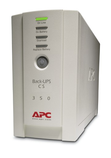 Apc backups 0,35 ква, 210 вт, 4 розетки, бежевый