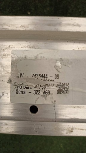 BMW X5 G05 X7 G07 bumper support rear part 7425444