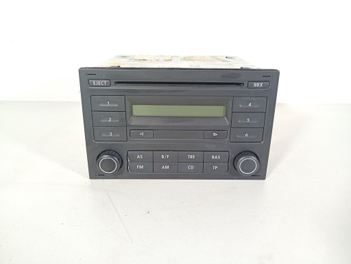 VW FOX 03-10 RADIO ORYGINALNE CD brakuje kodu OE 520035152