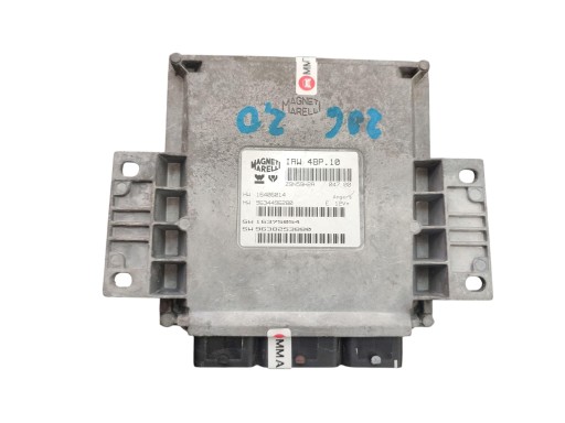 MM_9638253880 - Компьютерный контроллер двигателя peugeot 206 2.0 16v 9638253880 iaw 48p.10