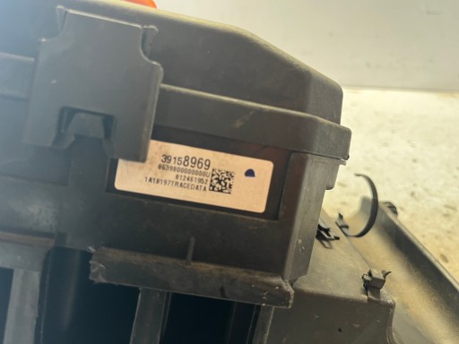 OPEL ASTRA K dose kasten gehäuse der sicherungen BSI 39158969 1.6 CDTI