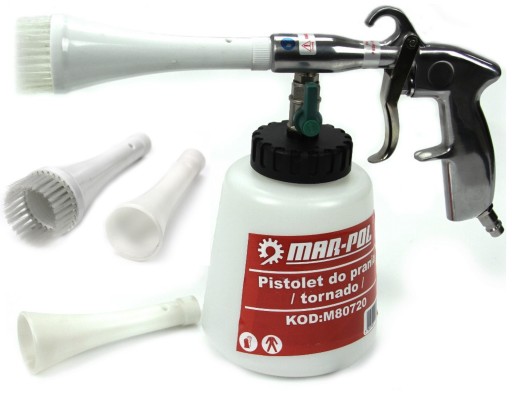 ПІСТОЛЕТ ДЛЯ МИТТЯ ОББИВКИ АВТОМОБІЛЯ TORNADO