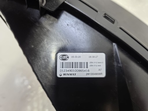 RENAULT MEGANE blinkerleuchte links vorne 261354958R