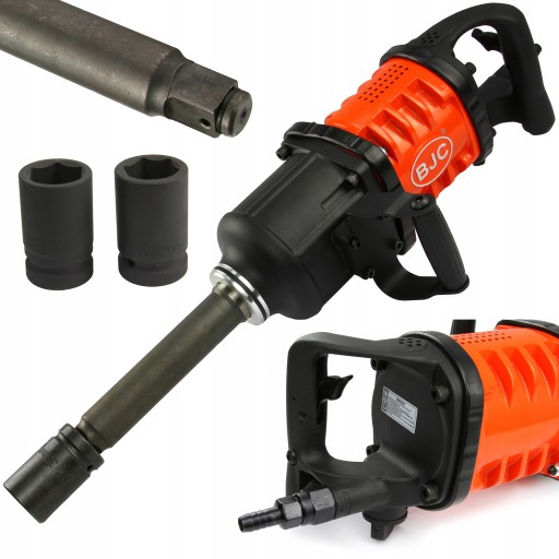 ПНЕВМАТИЧЕСКИЙ УДАРНЫЙ КЛЮЧ 2 x НАСАДКИ BJC 1 фут 5000 Нм