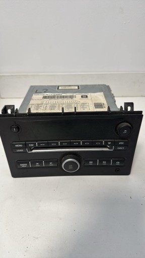 Radio CD SAAB 93 9-3 07-11r 12774898 LIFT radio changer 6 PLYT