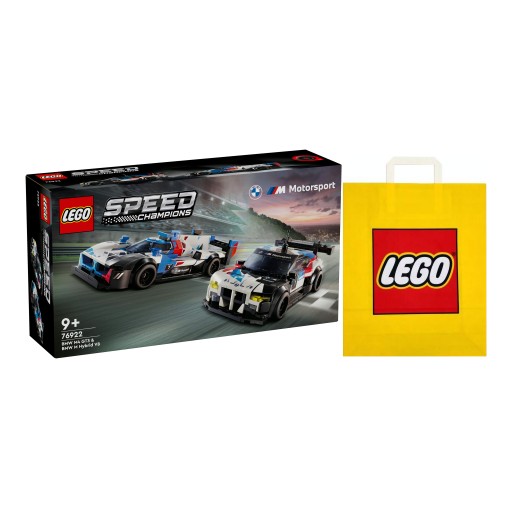 LEGO SPEED č. 76922 - Závodné vozidlá BMW M4 GT3 & BMW M Hybrid V8