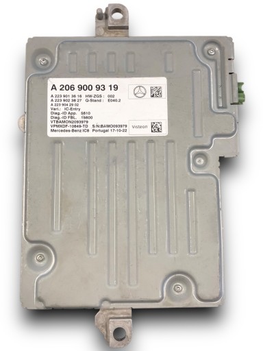 Модуль лічильника hud mercedes benz w206 a2069009319