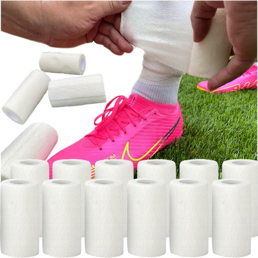 Футбольна стрічка ZLARO 10см х 4,5м універсальні відтінки синього