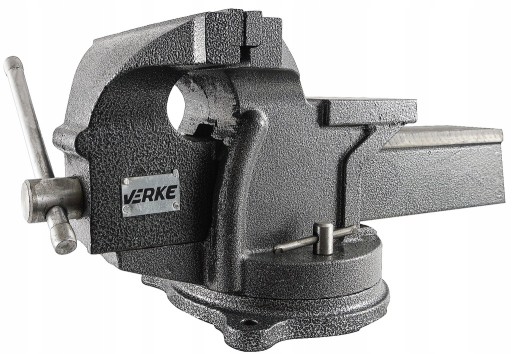 Лещата слюсарні поворотні з ковадлом 20см тверді