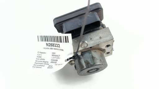 Pumpa ABS brzdová 476601203R RENAULT CAPTUR a
