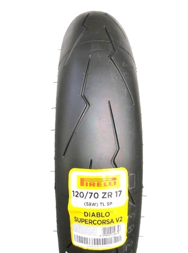 120 / 70ZR17 Pirelli DIABLO SUPERCORSA V2 SP фронтальная