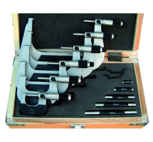 Набор внешних микрометров MMZb - a 0-150 мм