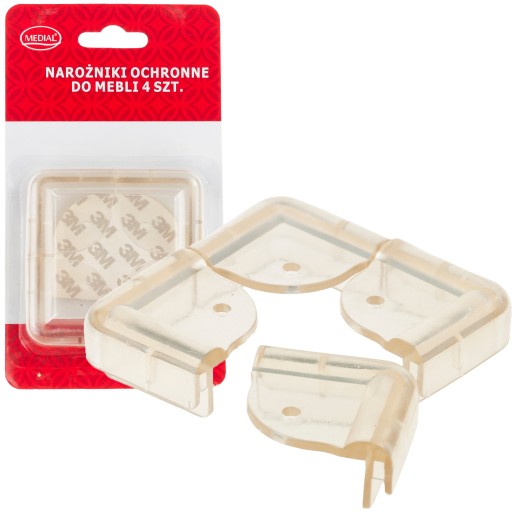 Кутові протектори Martom прозорі 4 шт