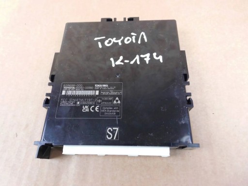 Контроллер smartkey компьютерного модуля toyota corolla e21 89990-02b80