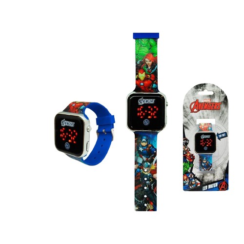 Світлодіодний цифровий годинник AVENGERS HALK IRONMAN THOR