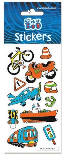 Наклейка BOO срібні автонаклейки