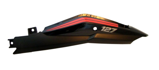 T24484 - JUNAK 127 ЗАДНИЙ ЩИТОК ЛЕВЫЙ ЧЕРНЫЙ И КРАСНЫЙ