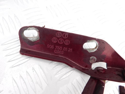 Mercedes Sprinter 906 VW Crafter hinge bonnet hinges KOMPLET bordo