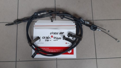 58760-3F100 58770-3F100 - KIA OPIRUS 2008 р. ТРОС РУЧНОГО гальма