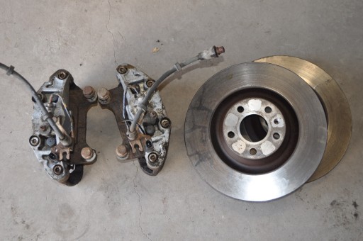 AUDI A6 C6 суппорты диски 345MM передние