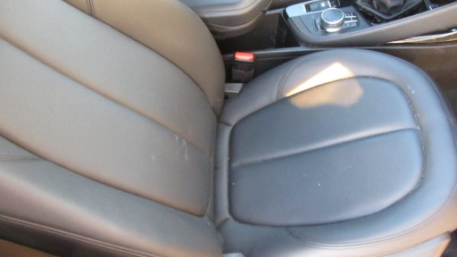 BMW X1 F48 Sitze verkleidung Sitz OPARCIE Leder schwarze innere Seiten