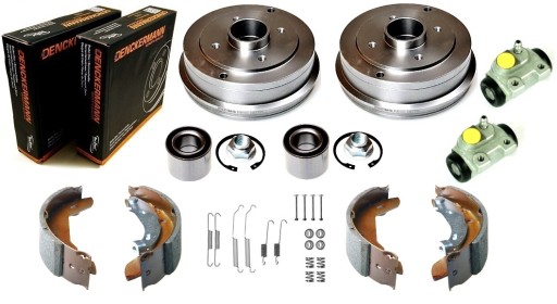 Барабани щелепи циліндрів RENAULT CLIO Я, 19 Лукас