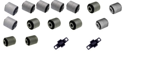 MAZGH009 - ВТУЛКИ ЗАДНІХ ВАЖЕЛІВ УПРАВЛІННЯ MAZDA 6 GH