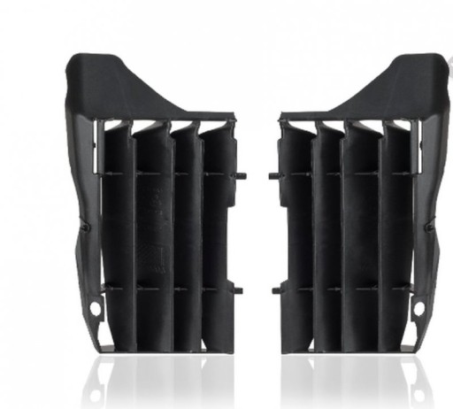 AC02453 - КРИШКИ (РЕШІТКИ) РАДІАТОРА UFO HONDA CRF 250 R / RX 20-21 ЧОРНИЙ КОЛІР