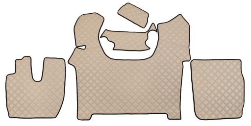 КОВРЫ СТЕГАНЫЕ КОВРИКИ IVECO S-WAY ПОСЛЕ 2019 ГОДА