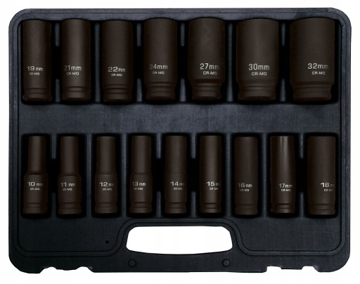 УДАРНЫЕ ГОЛОВКИ ТОРЦЕВЫЕ КЛЮЧИ 1/2 10-32 мм ADLER