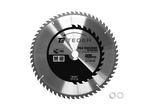 Пила циркулярная RM Wood твердосплавная 400x30x32T / TEGER