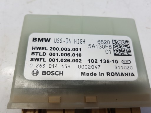 BMW G20 330e module control unit pdc of the parking