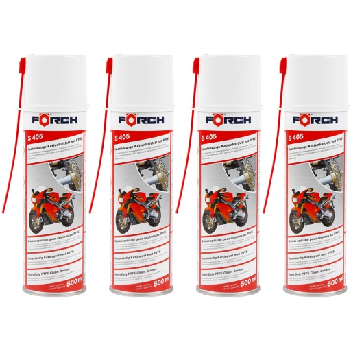 FORCH S405 Тефлоновий спрей для мастила ланцюга 4 x 500 мл