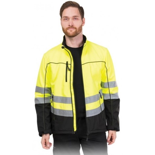 КУРТКА С ПОДКЛАДКОЙ SOFTSHELL ПРЕДУПРЕЖДЕНИЕ IBIS M