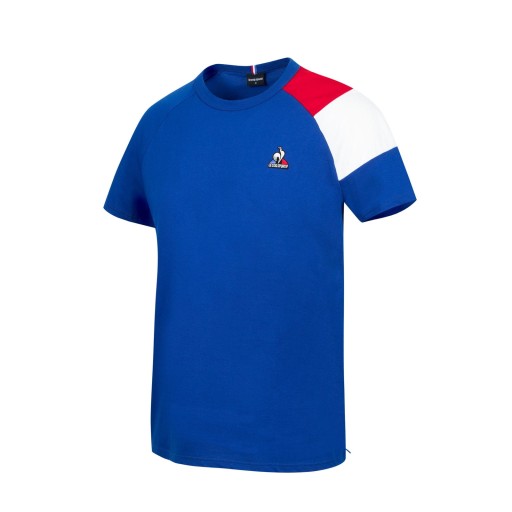 LE COQ SPORTIF Tričko unisex modré S